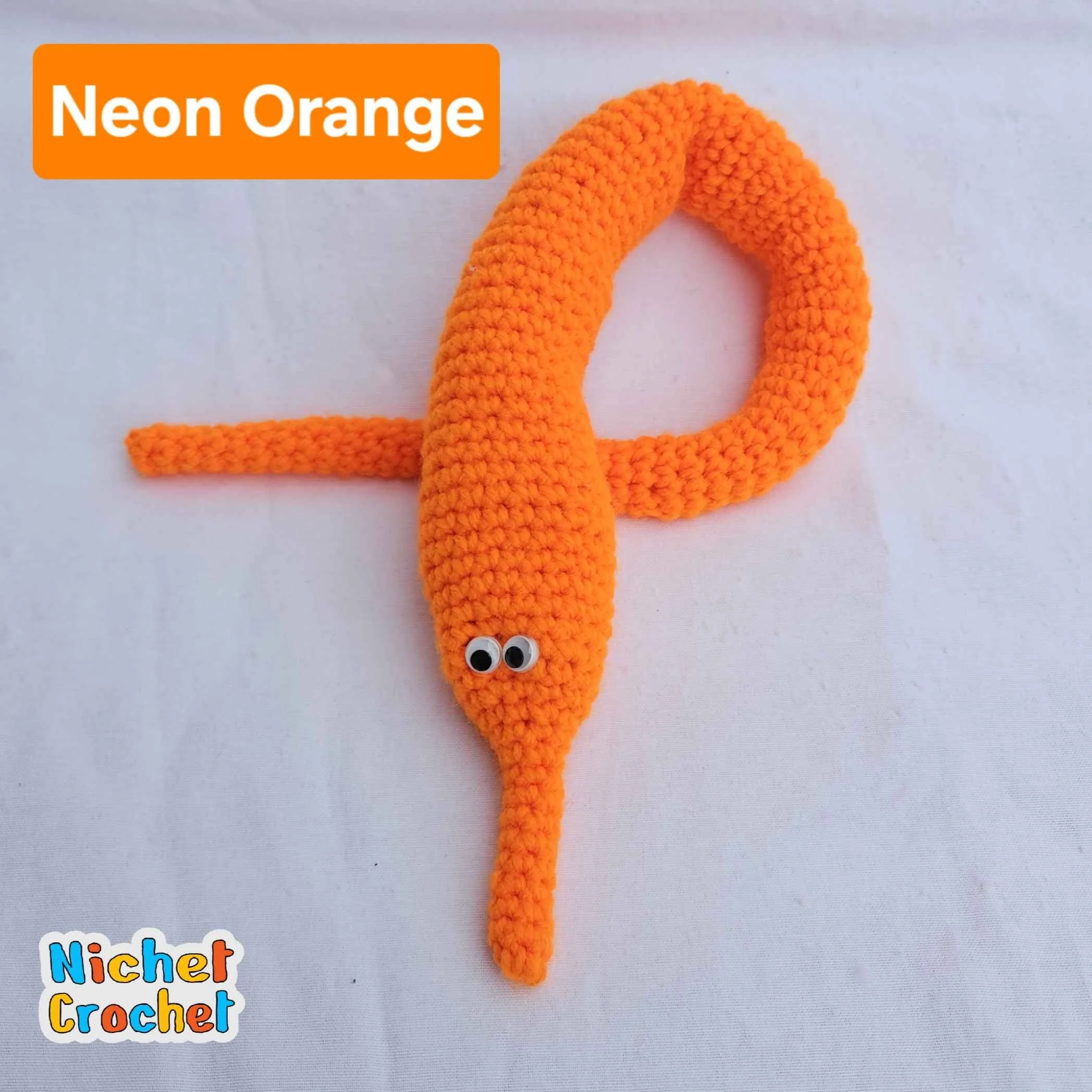 Crochet Worm on a String Toy — Nichet Crochet